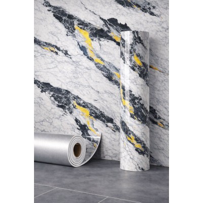 Мраморен 3D самозалепващ ролков тапет LJ6603, 3м*1.2м