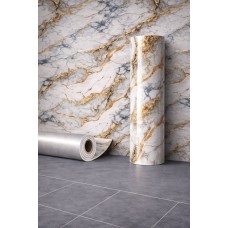 Мраморен 3D самозалепващ ролков тапет 90529D1, 3м*1.2м