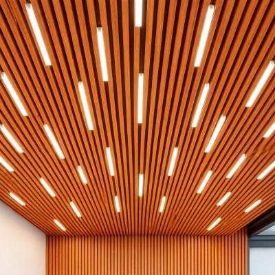 3D декоративни панели за таван Меден дъб 70-1A15, 290х4см, WPC