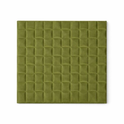 Пано за стена 3D XY-107|60 х 60см *7мм|Велур|самозалепване|маслиново-зелен цвят