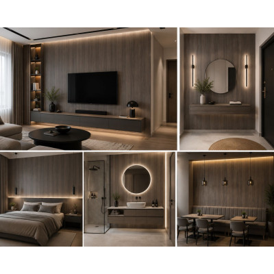 Декоративен pvc панел 260*122см LK3011
