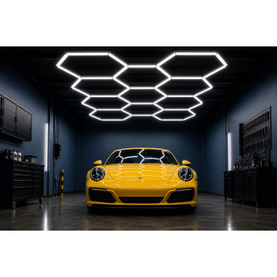 LED Хексагонално осветление AR-HGL-0035 – 6500K, 2444*2576 мм