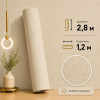 Самозалепващ 3D pvc гъвкав панел 8000| Ленена текстура| 2.8м*1.2м ролков