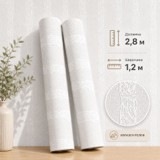 Самозалепващ 3D pvc гъвкав панел Вертикална мазилка 2000| 2.8м*1.2м ролков
