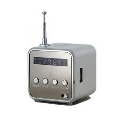 Мини високоговорител с вградено радио и mp3 плейър – TD-V26