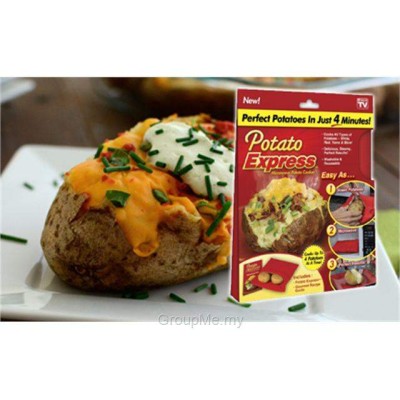 Вкусни варени картофи в микровълновата фурна с Potato Express